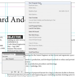6 - How to Design a Resume in InDesign CS5