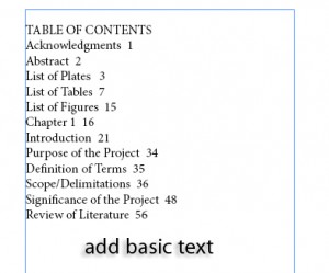 1 - Creating a Simple Table of Contents in InDesign CS5