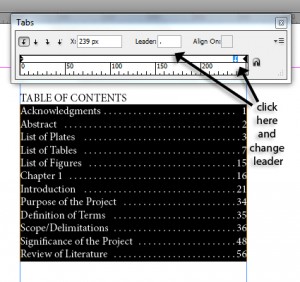 4 - Creating a Simple Table of Contents in InDesign CS5